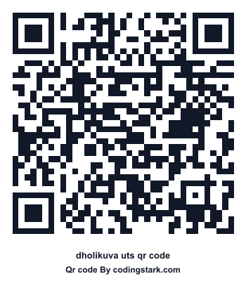 Dholikuva UTS QR Code