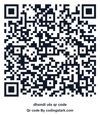 Dhondi UTS QR Code
