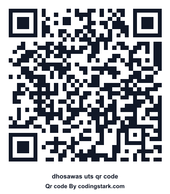 Dhosawas UTS QR Code