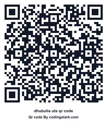 Dhubulia UTS QR Code