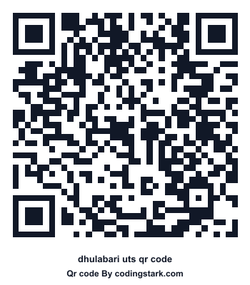 Dhulabari UTS QR Code