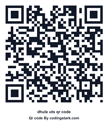 Dhule UTS QR Code