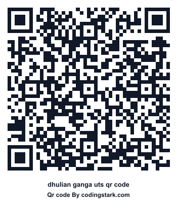 Dhulian Ganga UTS QR Code