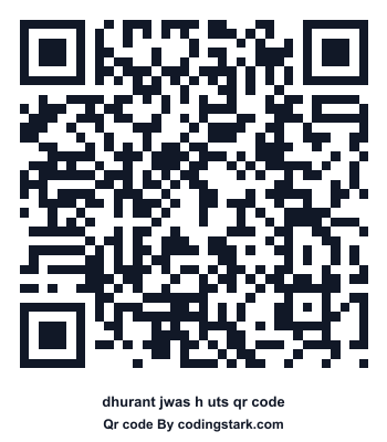 Dhurant Jwas H UTS QR Code