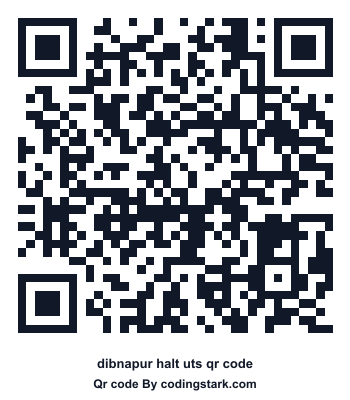Dibnapur Halt UTS QR Code