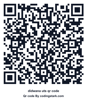 Didwana UTS QR Code