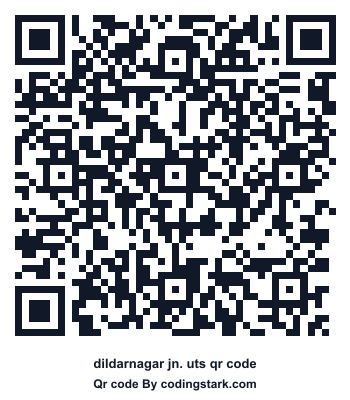 Dildarnagar Jn. UTS QR Code