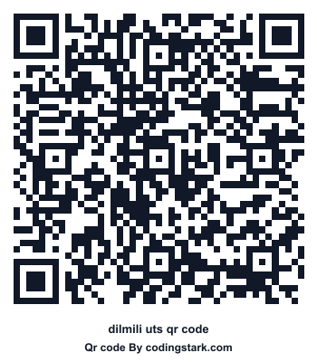 Dilmili UTS QR Code