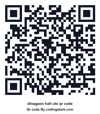 Dinagaon Halt UTS QR Code