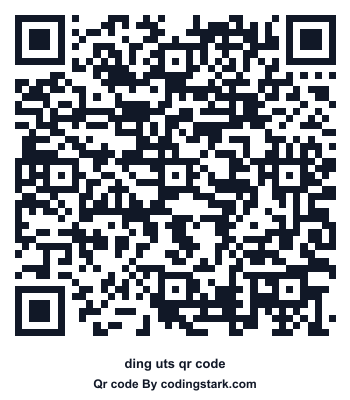 Ding UTS QR Code