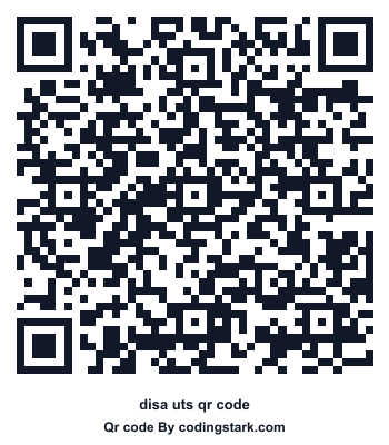 Disa UTS QR Code