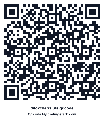 Ditokcherra UTS QR Code
