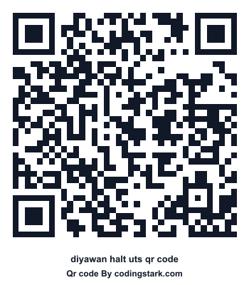 Diyawan Halt UTS QR Code