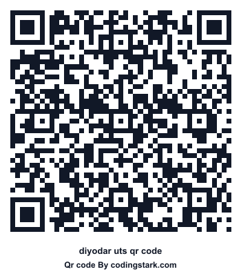 Diyodar UTS QR Code