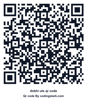 Dobhi UTS QR Code