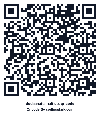 Dodaanatta Halt UTS QR Code