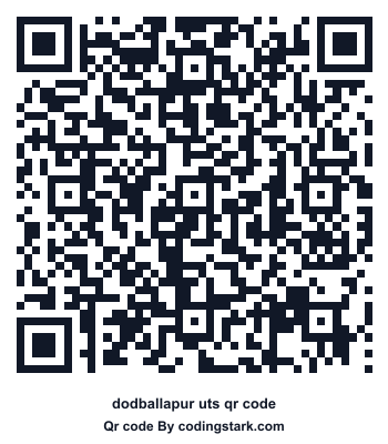 Dodballapur UTS QR Code