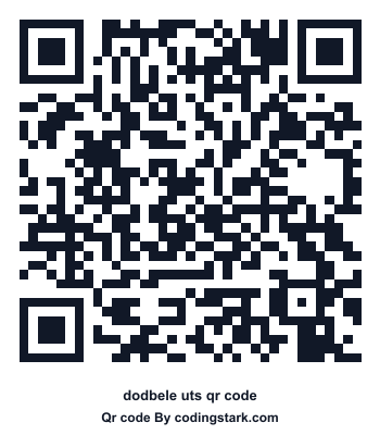 Dodbele UTS QR Code