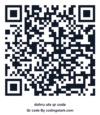 Dohru UTS QR Code