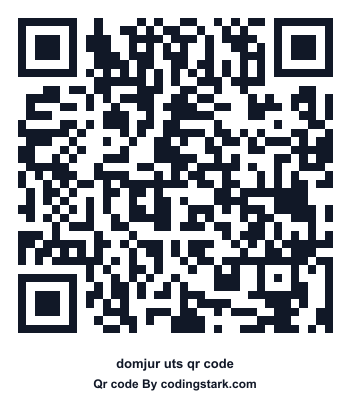 Domjur UTS QR Code