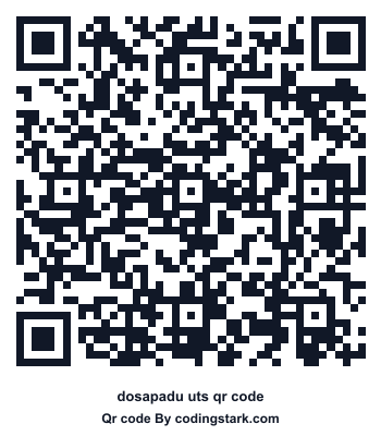 Dosapadu UTS QR Code