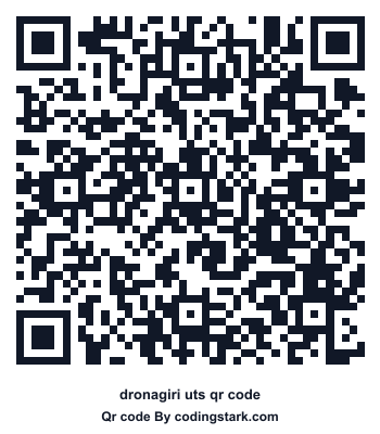 Dronagiri UTS QR Code