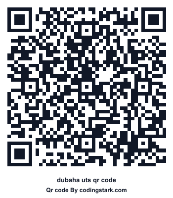 Dubaha UTS QR Code