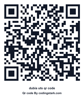 Dubia UTS QR Code