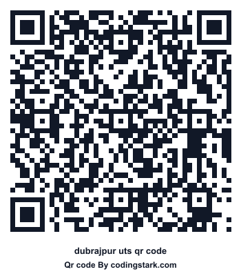 Dubrajpur UTS QR Code