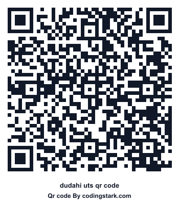 Dudahi UTS QR Code
