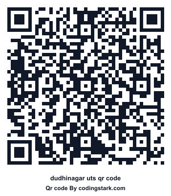 Dudhinagar UTS QR Code