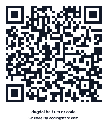 Dugdol Halt UTS QR Code