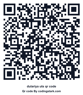 Dulariya UTS QR Code