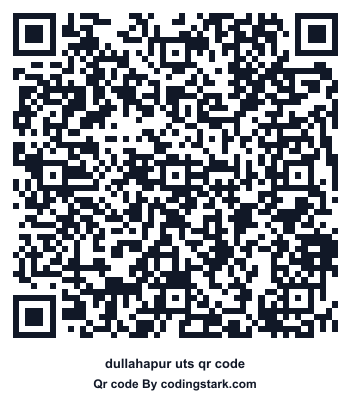 Dullahapur UTS QR Code