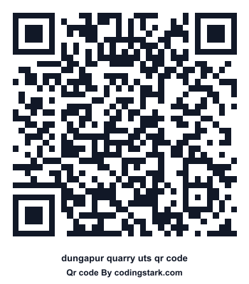 Dungapur Quarry UTS QR Code