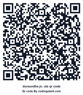 Duraundha Jn. UTS QR Code