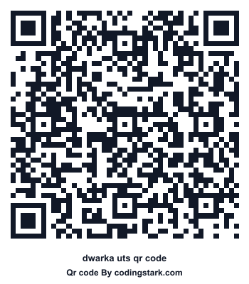 Dwarka UTS QR Code