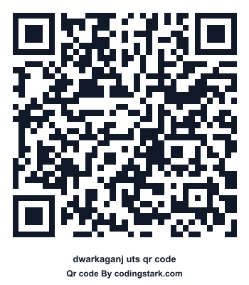Dwarkaganj UTS QR Code
