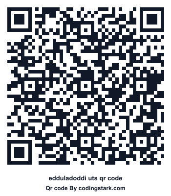 Edduladoddi UTS QR Code