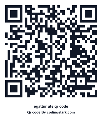 Egattur UTS QR Code