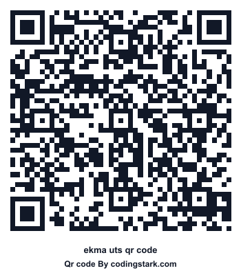 Ekma UTS QR Code
