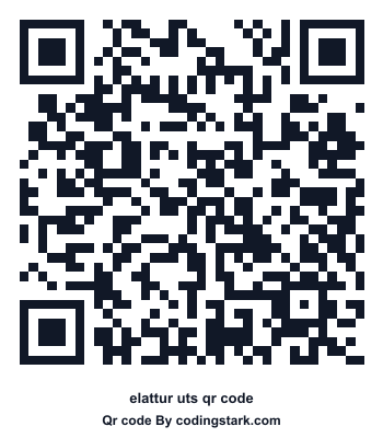 Elattur UTS QR Code