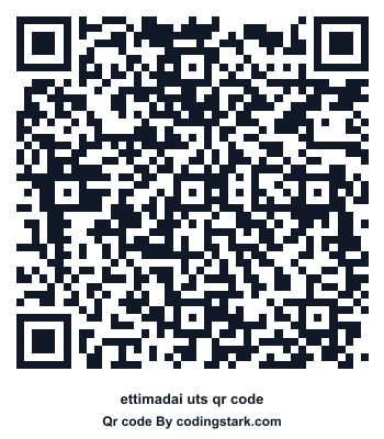 Ettimadai UTS QR Code