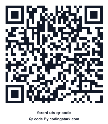 Fareni UTS QR Code