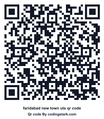 Faridabad New Town UTS QR Code