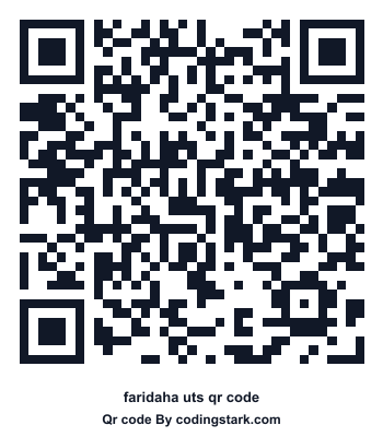 Faridaha UTS QR Code