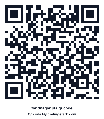 Faridnagar UTS QR Code