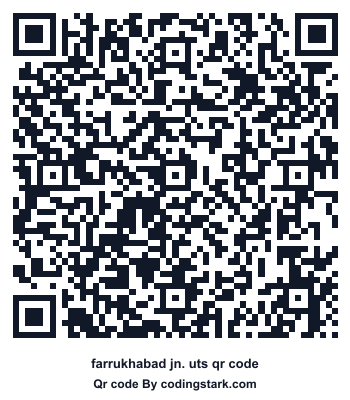 Farrukhabad Jn. UTS QR Code