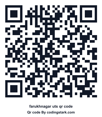 Farukhnagar UTS QR Code
