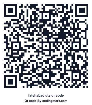 Fatehabad UTS QR Code
